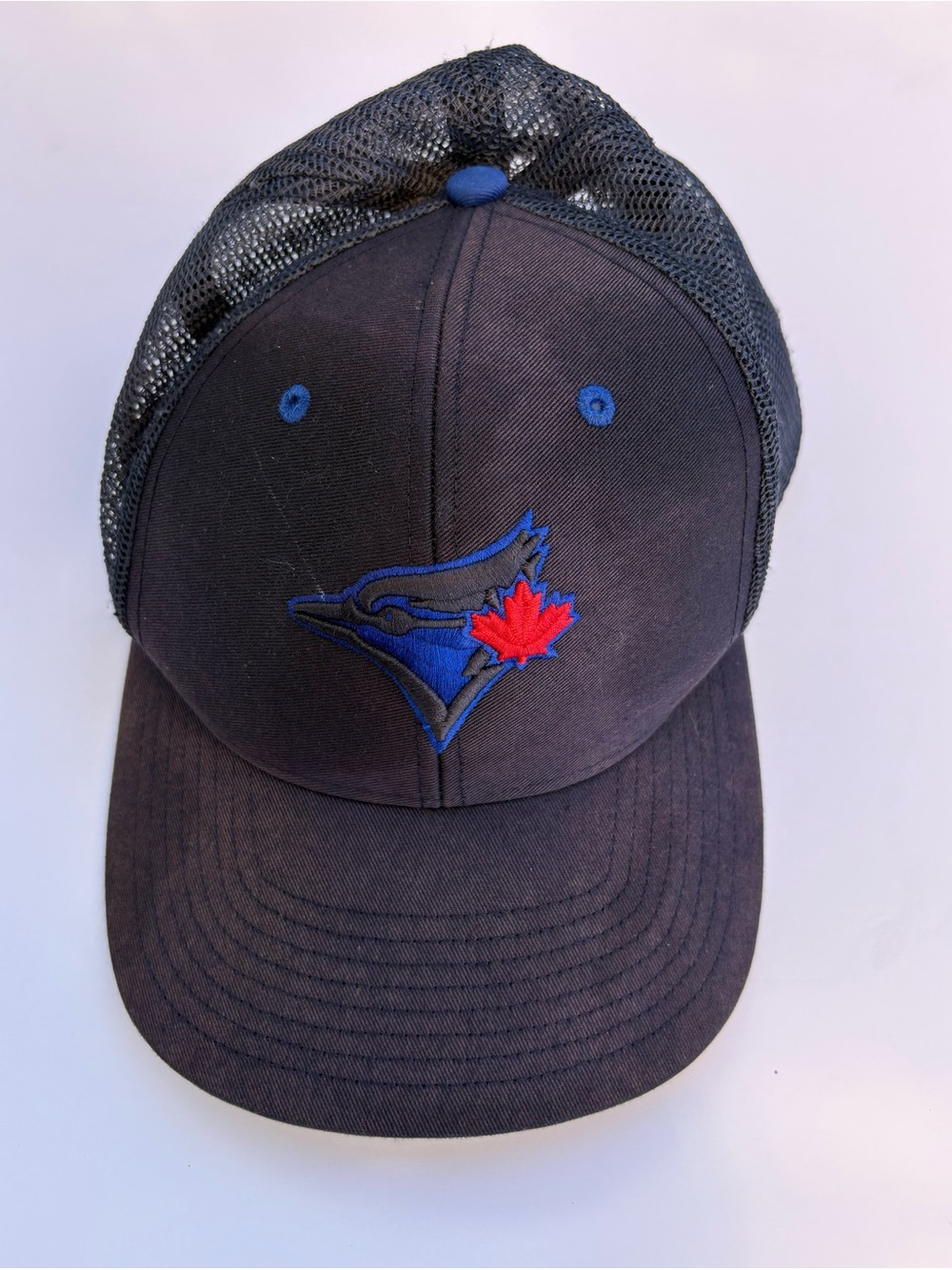 47 Brand Black Blue Red Toronto Blue Jays Trucker Hat